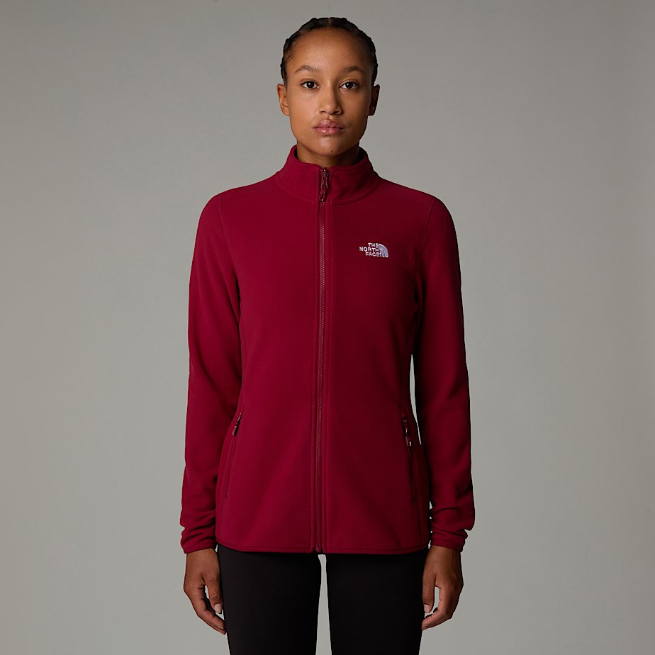 Chaquetas De Lana The North Face 100 Glacier Full-Zip Mujer Rojos | NF0A75C1G