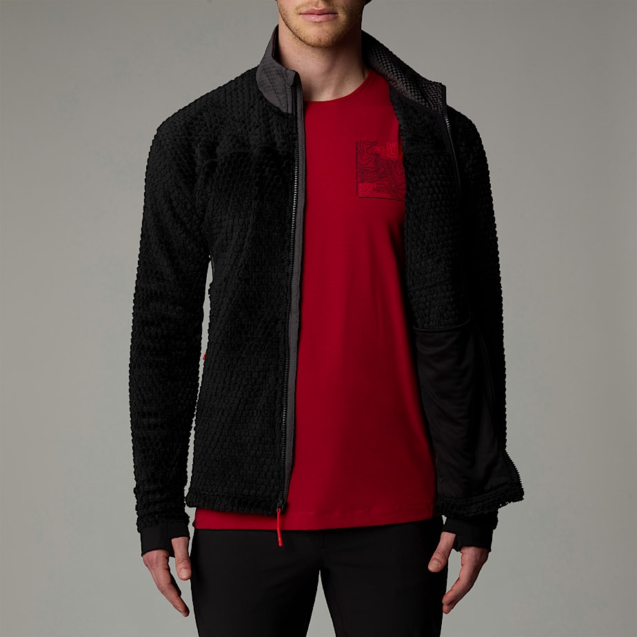 Chaquetas De Lana The North Face Alpedge Polartec® High Loft™ Hombre Negros | NF0A30U8T
