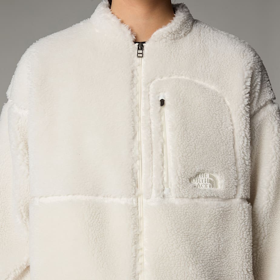 Chaquetas De Lana The North Face Extreme Pile Full-Zip Mujer Blancos | NF0A38Z0I