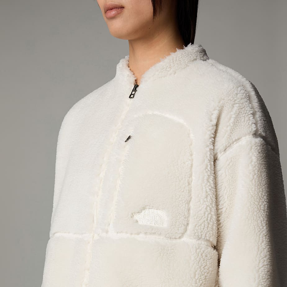 Chaquetas De Lana The North Face Extreme Pile Full-Zip Mujer Blancos | NF0A38Z0I