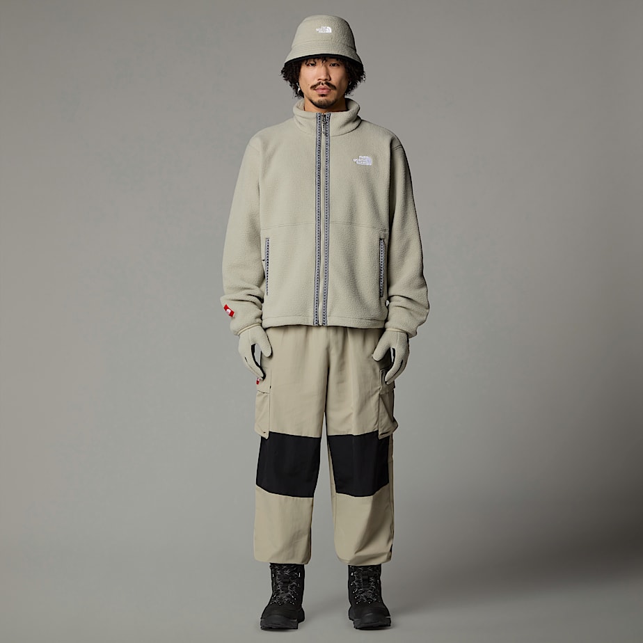 Chaquetas De Lana The North Face Fleeski Full-Zip Hombre Grises | NF0A94W2R