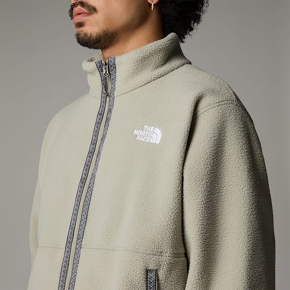 Chaquetas De Lana The North Face Fleeski Full-Zip Hombre Grises | NF0A94W2R