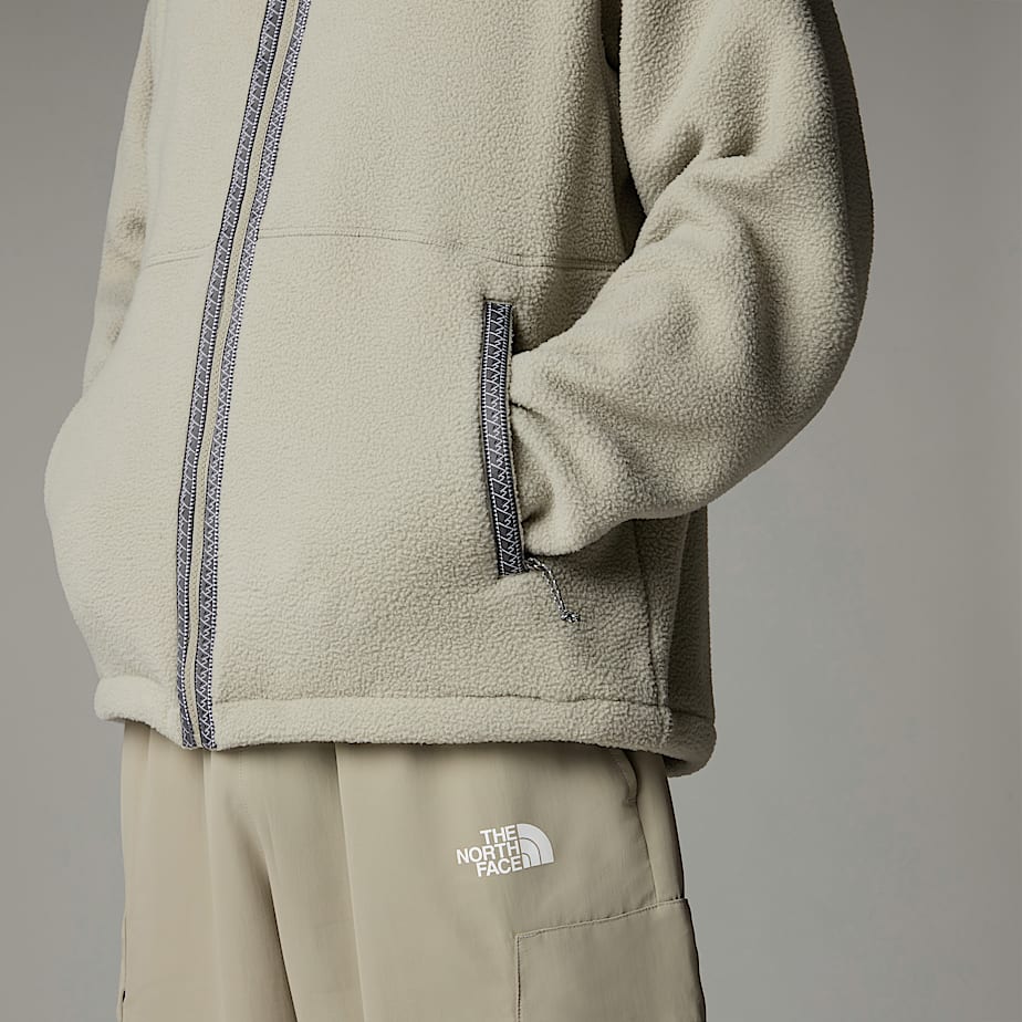 Chaquetas De Lana The North Face Fleeski Full-Zip Hombre Grises | NF0A94W2R