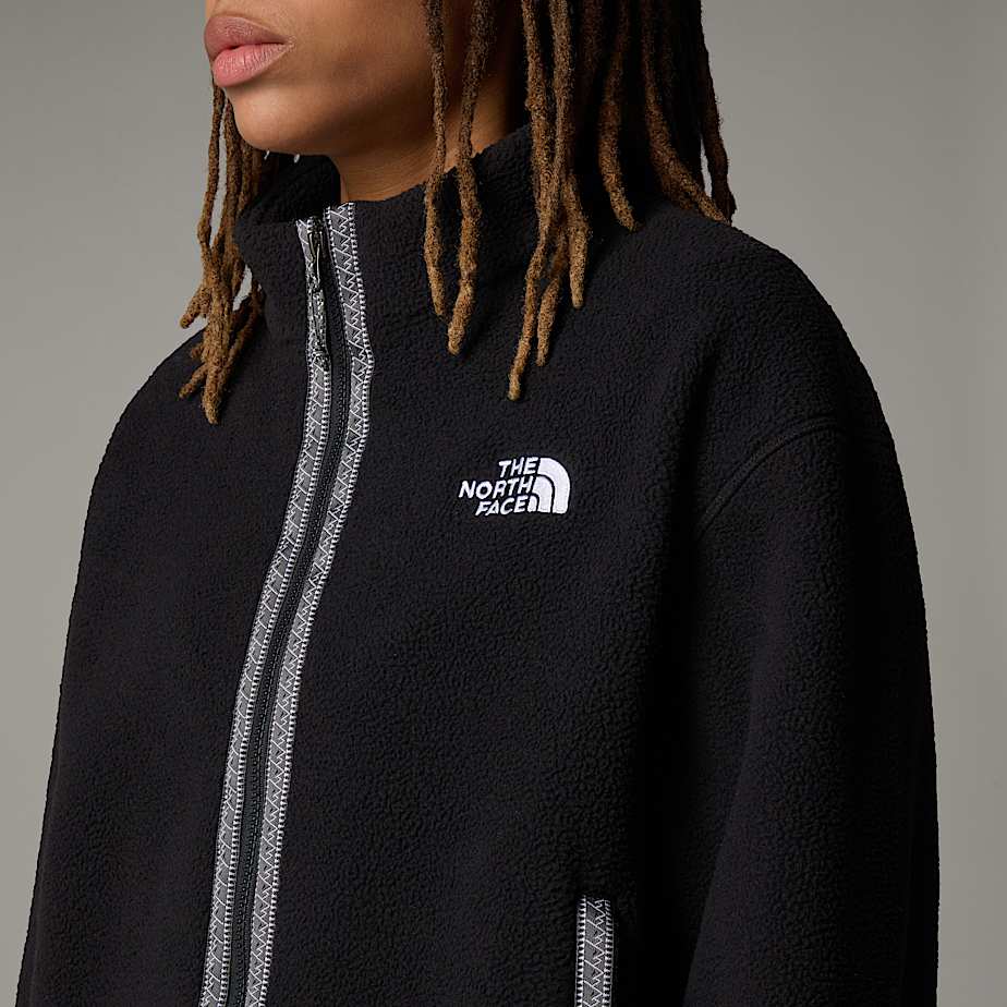 Chaquetas De Lana The North Face Fleeski Full-Zip Mujer Negros | NF0A06J9K