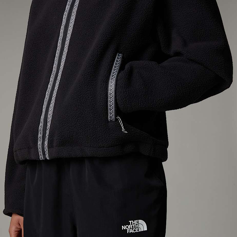 Chaquetas De Lana The North Face Fleeski Full-Zip Mujer Negros | NF0A06J9K