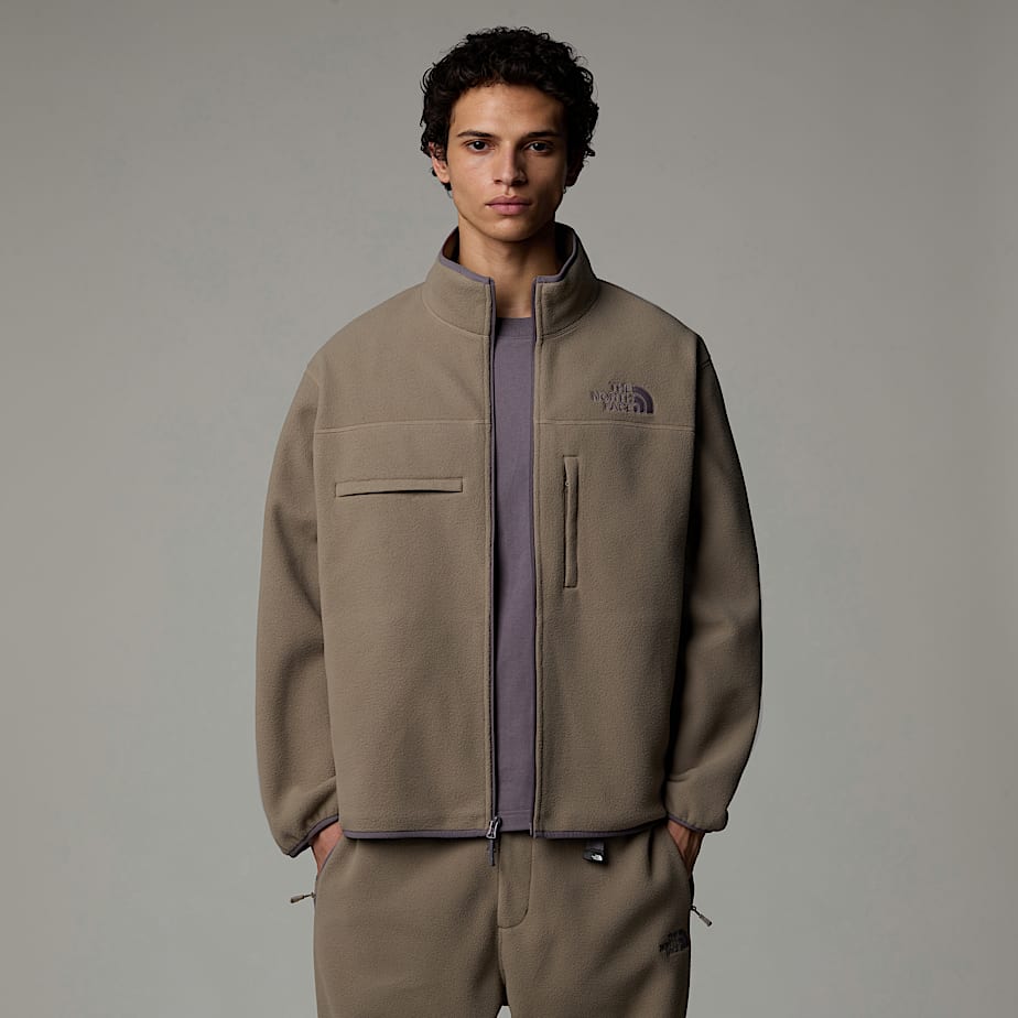 Chaquetas De Lana The North Face Full-Zip Hombre Beige | NF0A50F9B