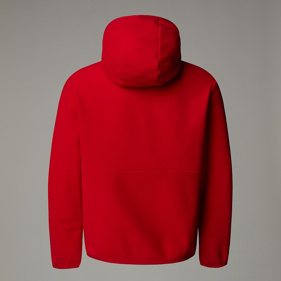 Chaquetas De Lana The North Face Glacier Hooded Niños Rojos | NF0A00N9A