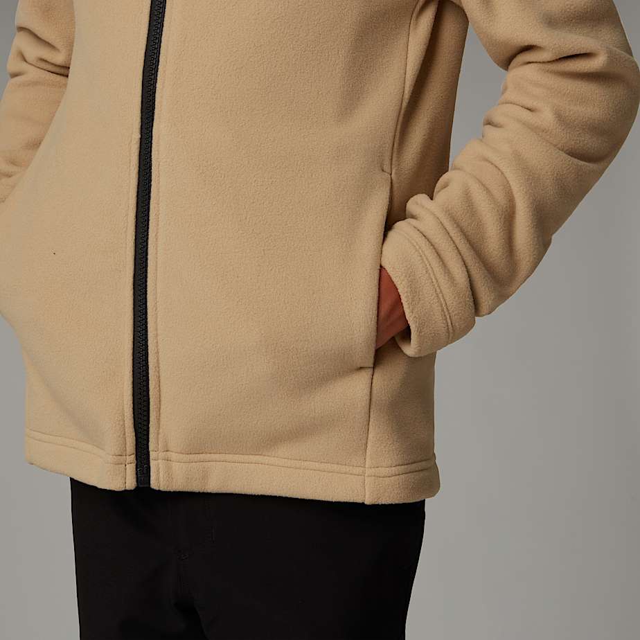 Chaquetas De Lana The North Face Glacier Zip-In Niños Kaki | NF0A82E3P