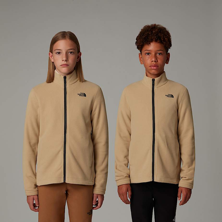 Chaquetas De Lana The North Face Glacier Zip-In Niños Kaki | NF0A82E3P