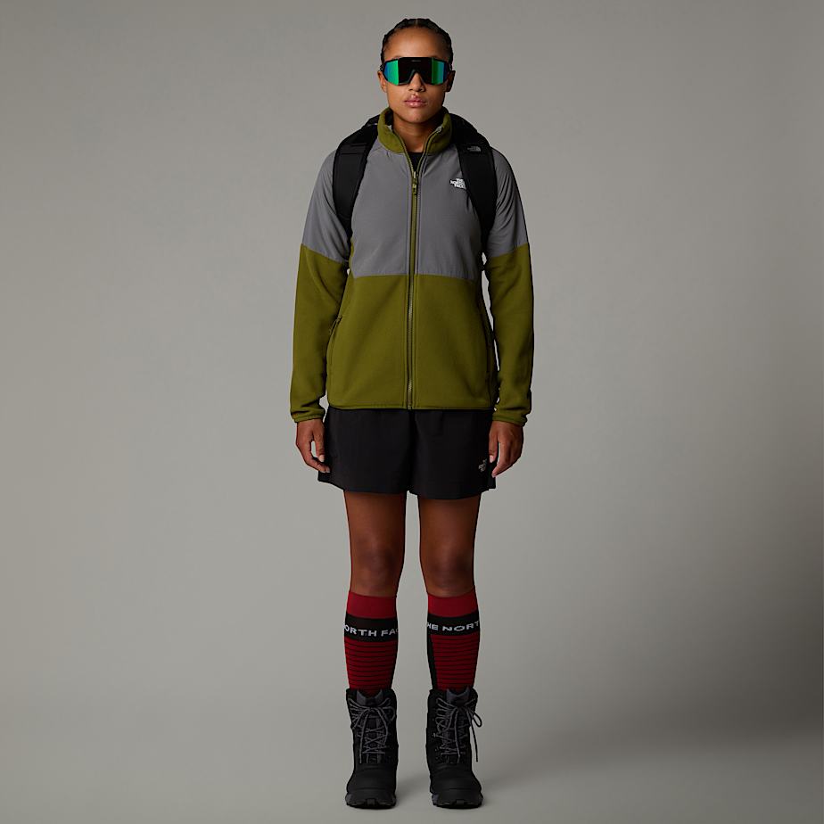 Chaquetas De Lana The North Face Glacier Heavyweight Full-Zip Mujer Verde Oliva | NF0A63Y9D
