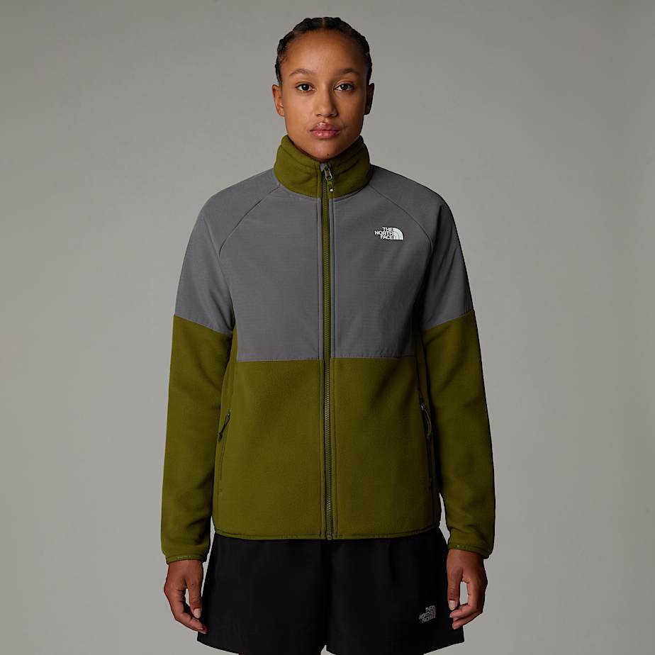 Chaquetas De Lana The North Face Glacier Heavyweight Full-Zip Mujer Verde Oliva | NF0A63Y9D