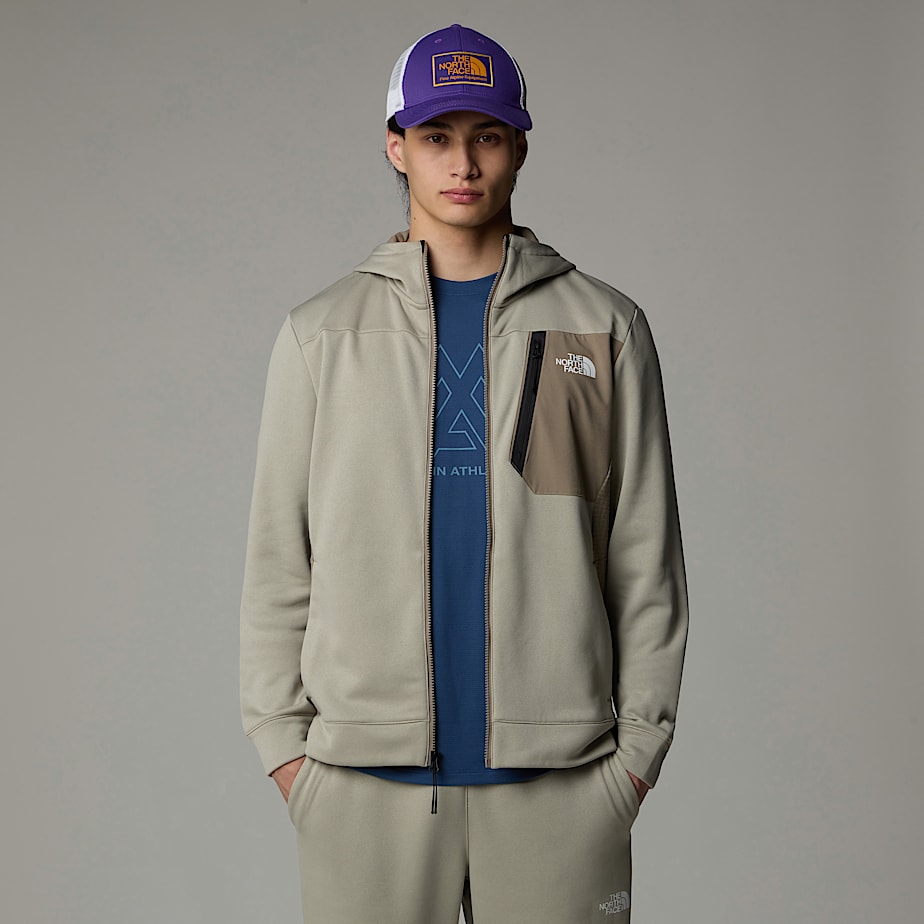 Chaquetas De Lana The North Face Mountain Athletics Full-Zip Hombre Grises | NF0A01X3E