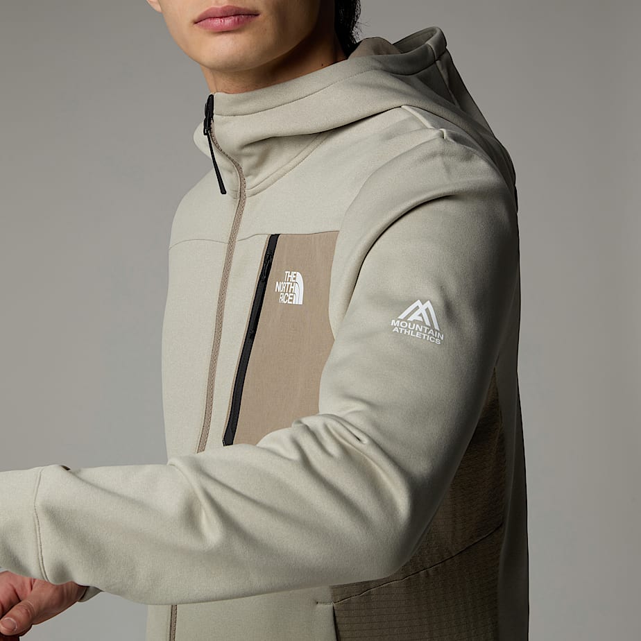 Chaquetas De Lana The North Face Mountain Athletics Full-Zip Hombre Grises | NF0A01X3E
