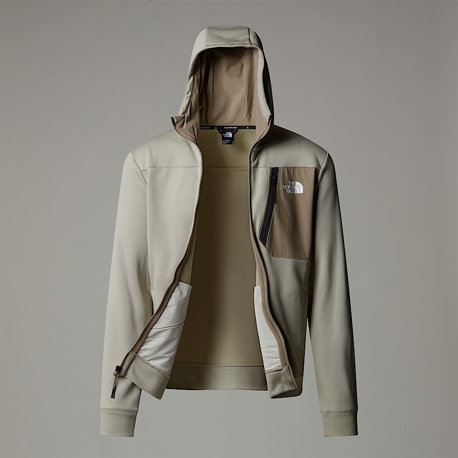 Chaquetas De Lana The North Face Mountain Athletics Full-Zip Hombre Grises | NF0A01X3E