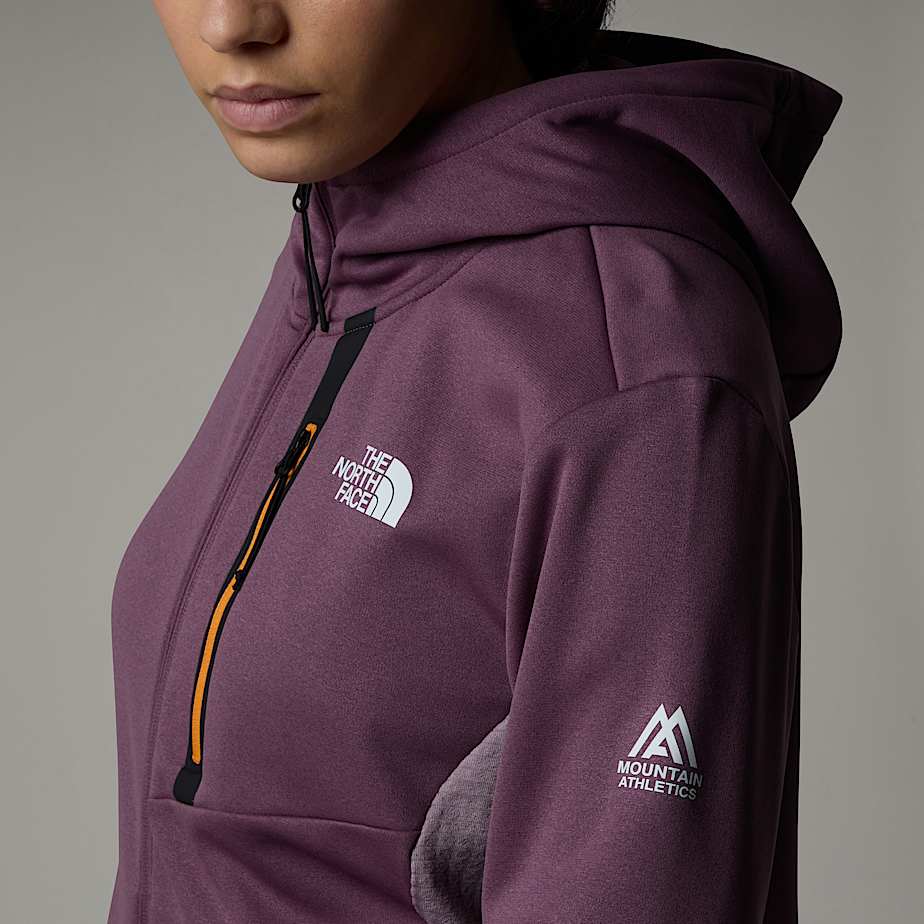 Chaquetas De Lana The North Face Mountain Athletics Full-Zip Mujer Morados | NF0A44G6M
