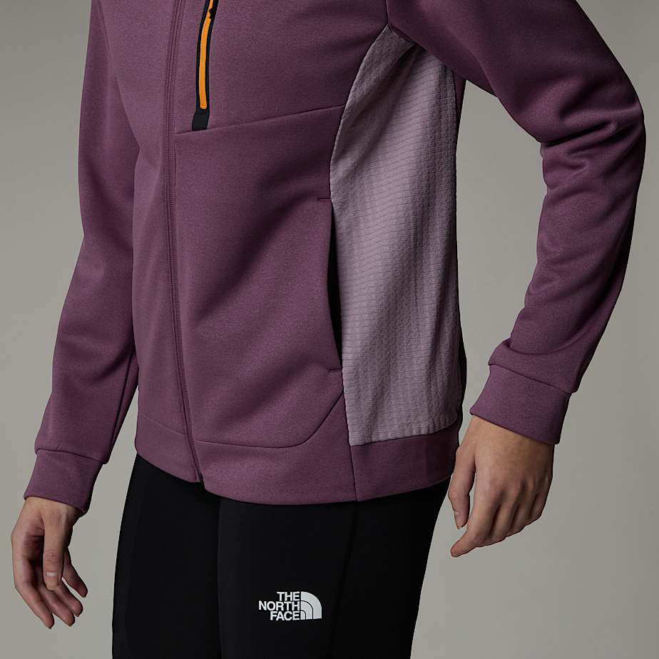 Chaquetas De Lana The North Face Mountain Athletics Full-Zip Mujer Morados | NF0A44G6M