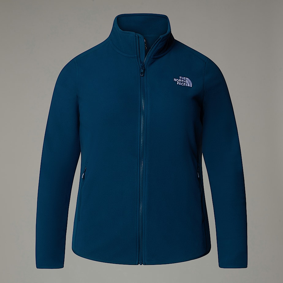 Chaquetas De Lana The North Face Plus Size 100 Glacier Full-Zip Mujer Azul Marino | NF0A88B4W