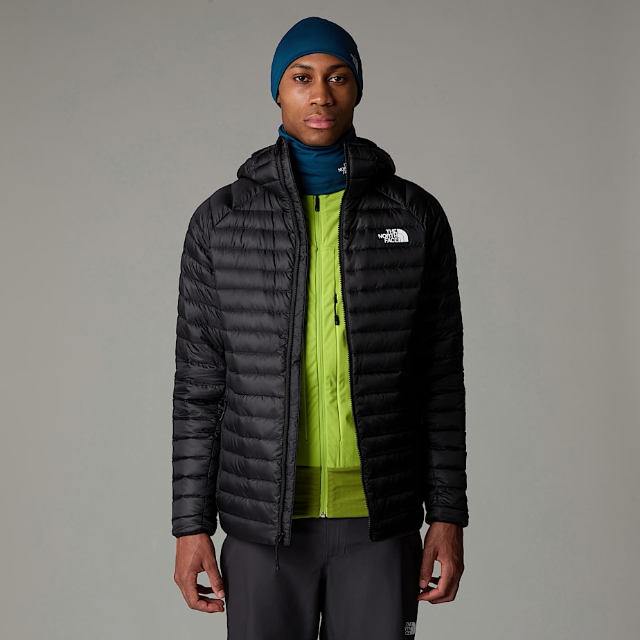 Chaquetas De Plumas The North Face Bettaforca Hooded Hombre Negros | NF0A77D8V