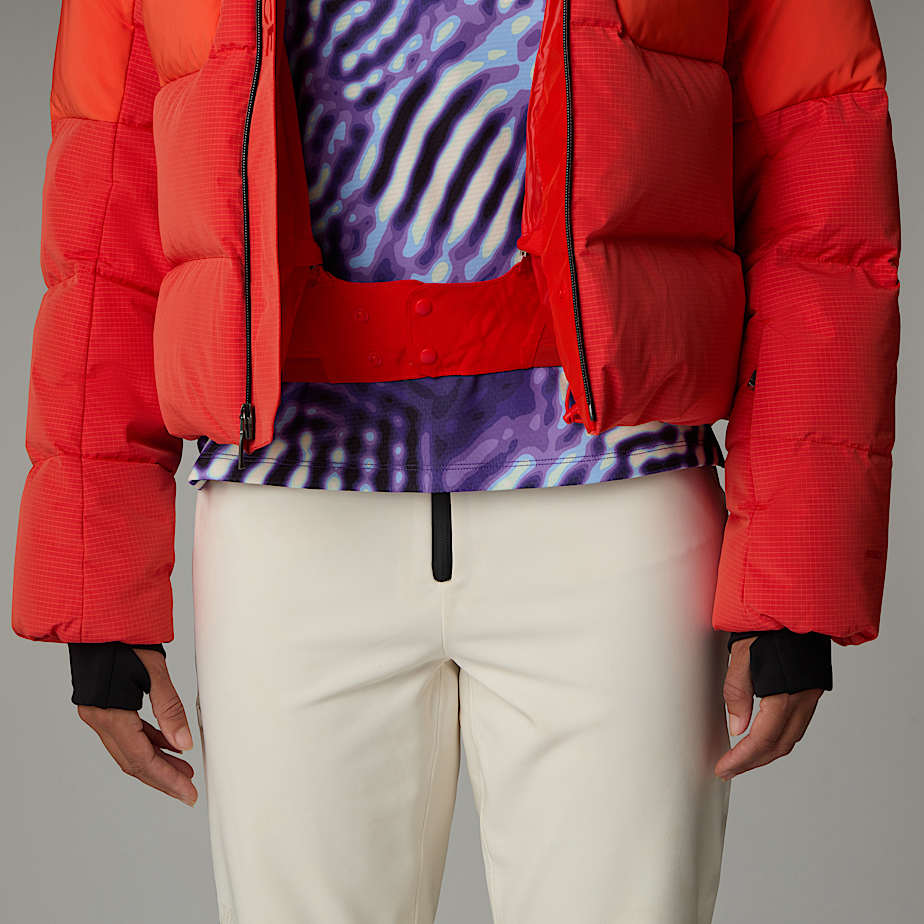 Chaquetas De Plumas The North Face Cold Spell Cropped Mujer Rojos | NF0A70P2H