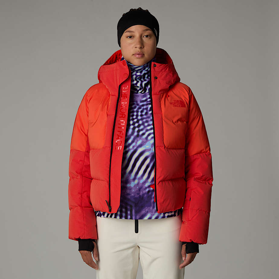 Chaquetas De Plumas The North Face Cold Spell Cropped Mujer Rojos | NF0A70P2H