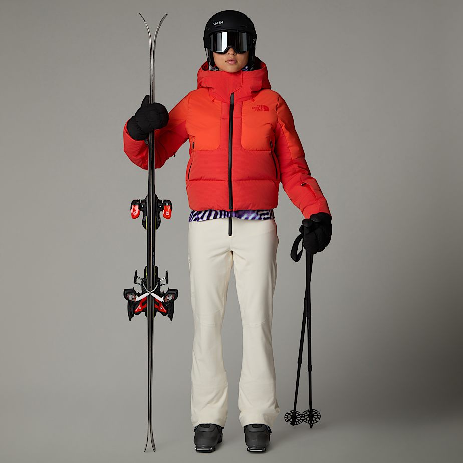 Chaquetas De Plumas The North Face Cold Spell Cropped Mujer Rojos | NF0A70P2H