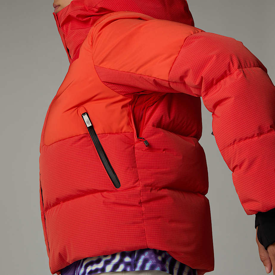 Chaquetas De Plumas The North Face Cold Spell Cropped Mujer Rojos | NF0A70P2H