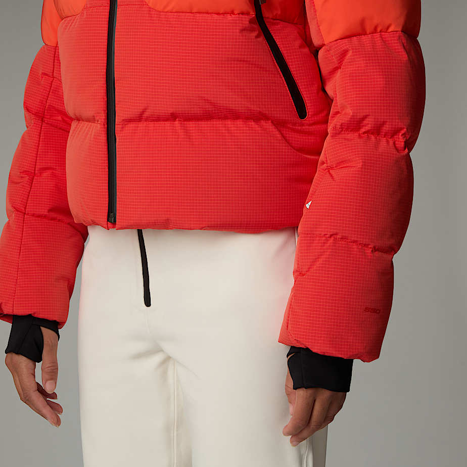 Chaquetas De Plumas The North Face Cold Spell Cropped Mujer Rojos | NF0A70P2H