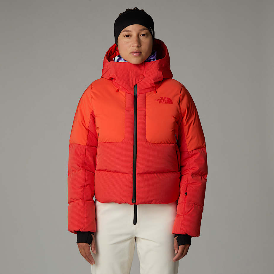 Chaquetas De Plumas The North Face Cold Spell Cropped Mujer Rojos | NF0A70P2H
