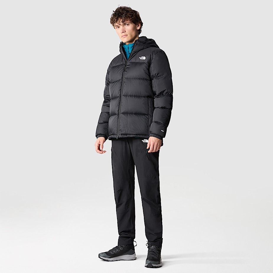 Chaquetas De Plumas The North Face Diablo Hooded Hombre Negros | NF0A43D7N