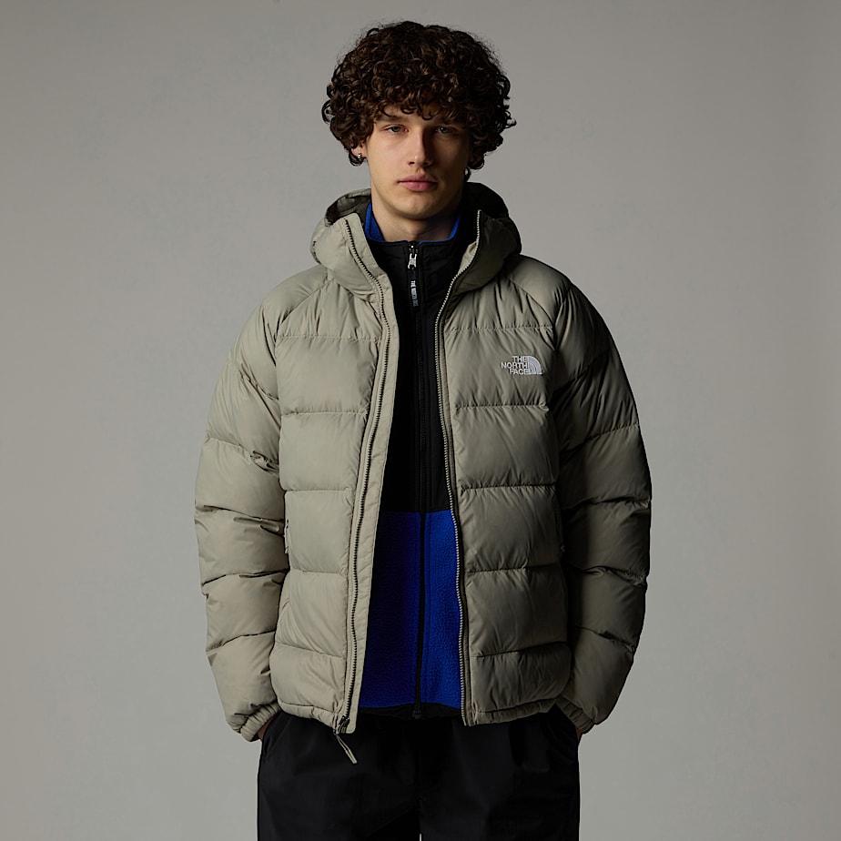 Chaquetas De Plumas The North Face Hydrenalite Hooded Hombre Grises | NF0A70E2A