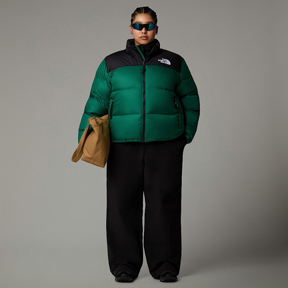 Chaquetas De Plumas The North Face Plus Size 1996 Retro Nuptse Mujer Verdes | NF0A41F6N