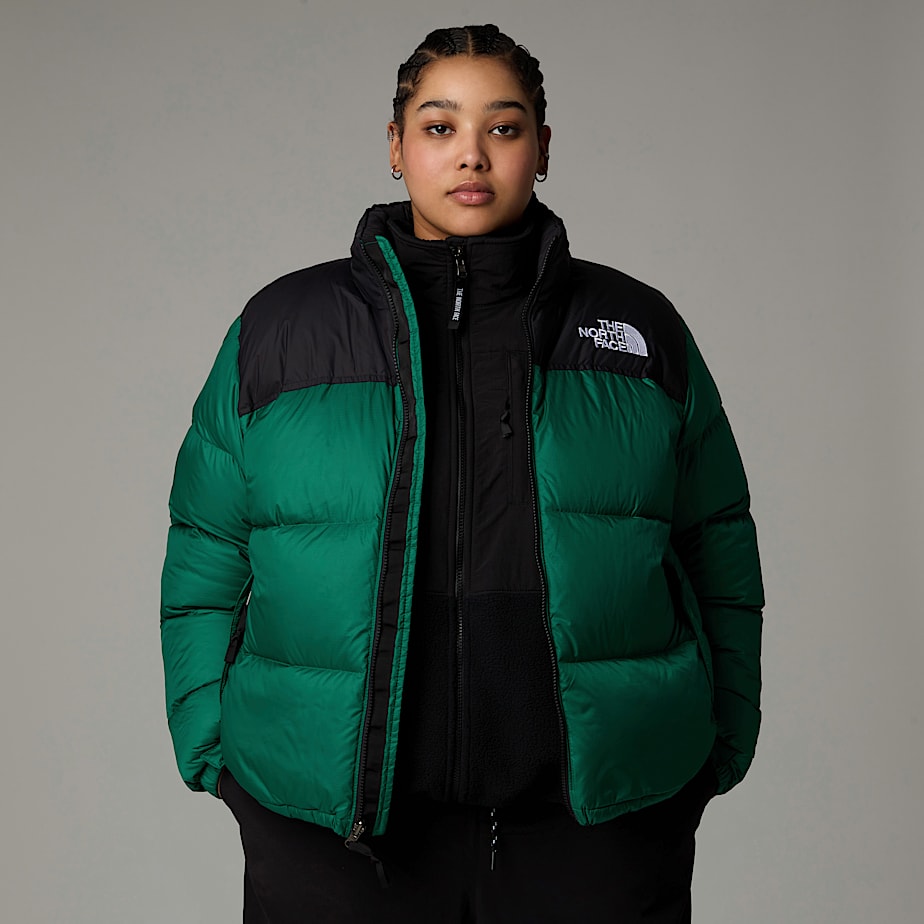 Chaquetas De Plumas The North Face Plus Size 1996 Retro Nuptse Mujer Verdes | NF0A41F6N