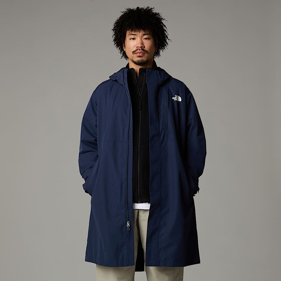 Chaquetas Shell The North Face Nukabira Long Hombre Azul Marino | NF0A40F0B