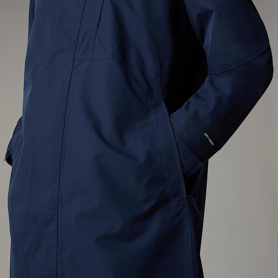 Chaquetas Shell The North Face Nukabira Long Hombre Azul Marino | NF0A40F0B