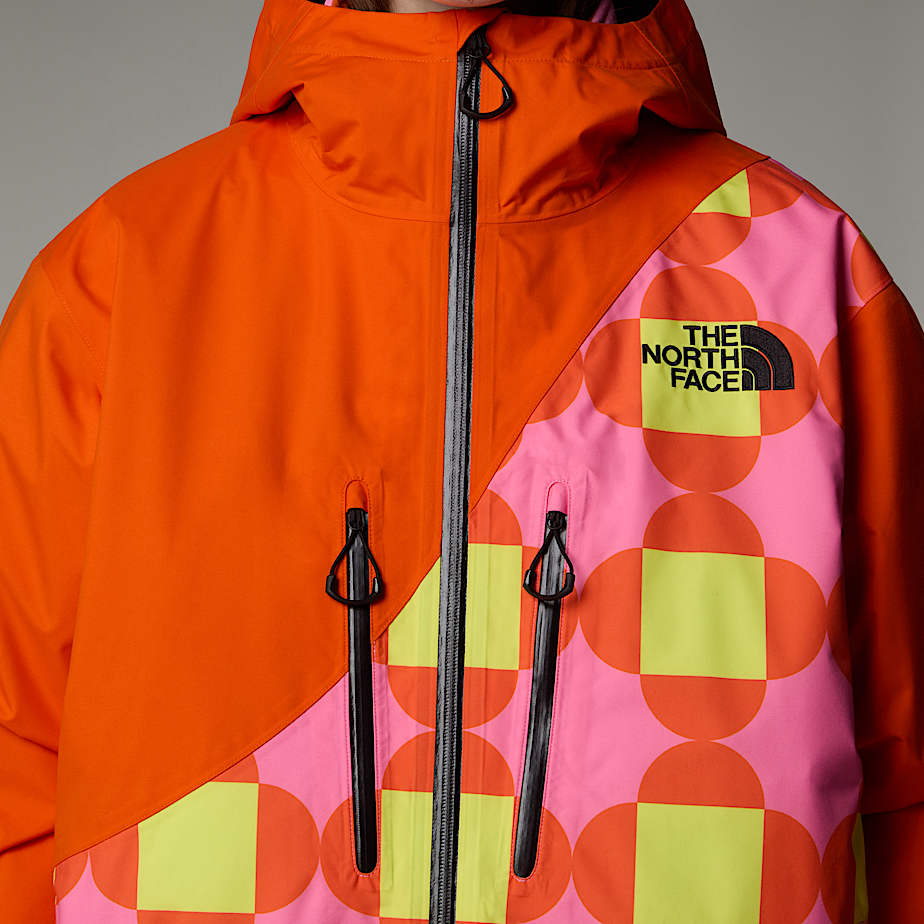 Chaquetas Shell The North Face X Yinka Ilori Printed 2L Rain Mujer Naranjas | NF0A96X3C