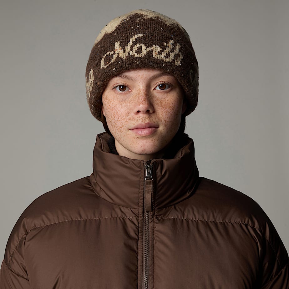 Gorro The North Face Cabin Mountainscape Mujer Marrom | NF0A54E6M