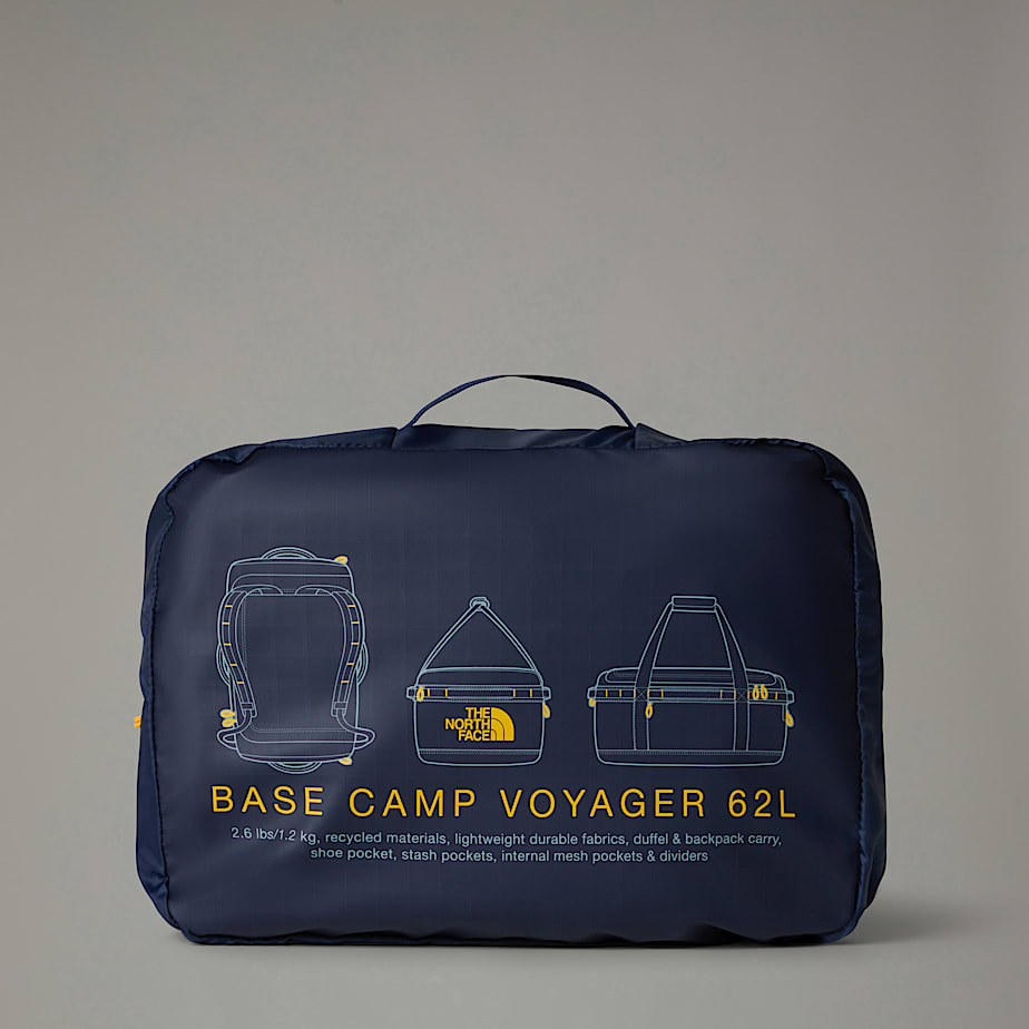 Mochilas The North Face Base Camp Voyager 62L Hombre Azul Marino | NF0A51S4S
