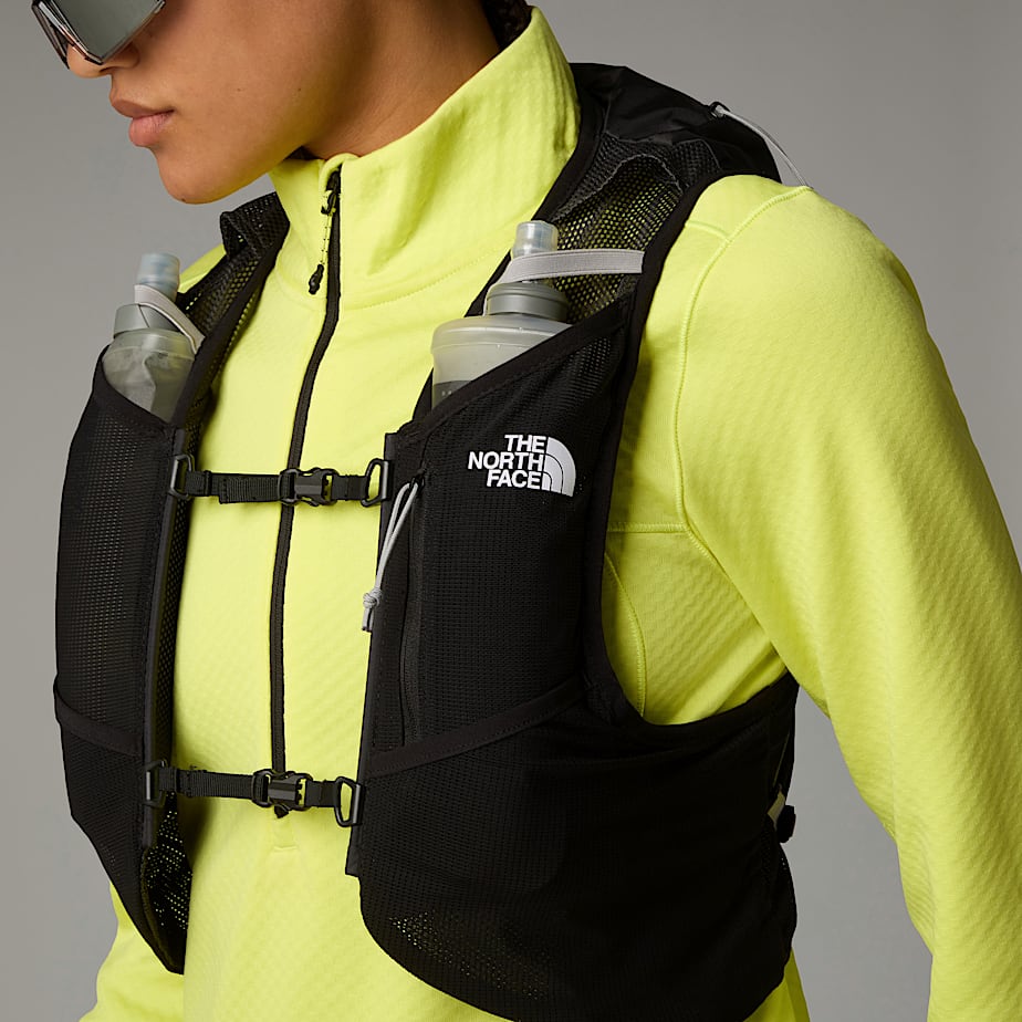 Mochilas The North Face Sunriser Run Vest 8 Hombre Negros | NF0A38G0E
