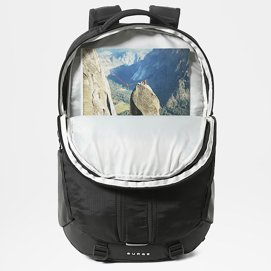 Mochilas The North Face Surge Hombre Negros | NF0A39Y6G