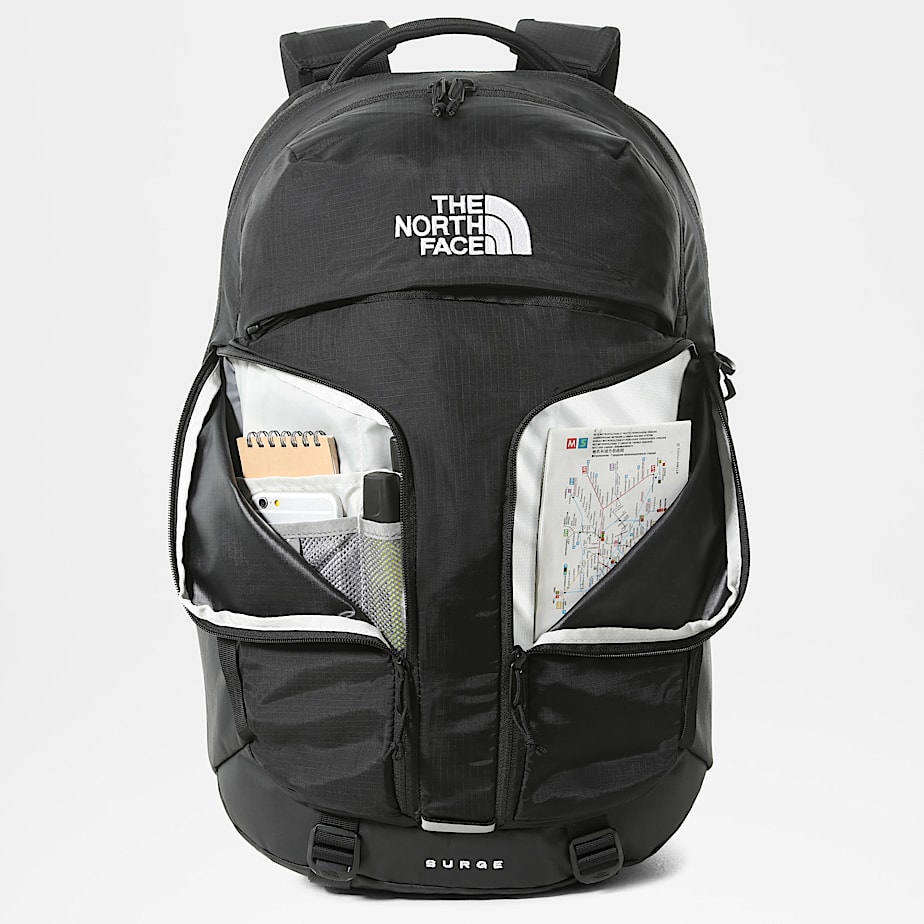 Mochilas The North Face Surge Hombre Negros | NF0A39Y6G