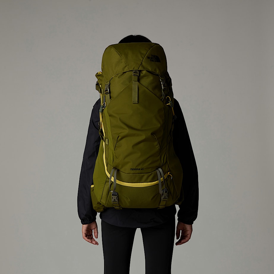 Mochilas The North Face Terra 45-Litre Hiking Niños Verde Oliva | NF0A11U7G
