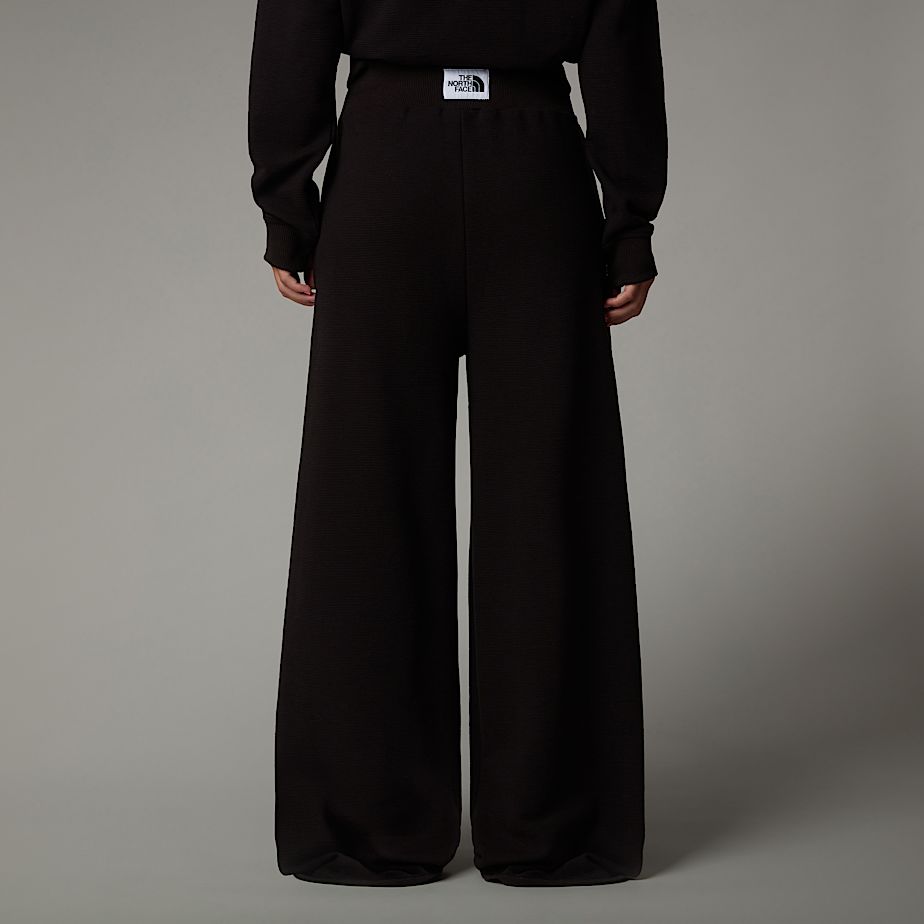 Pantalon Jogger The North Face Hoden Wide Leg Mujer Negros | NF0A50Y7S