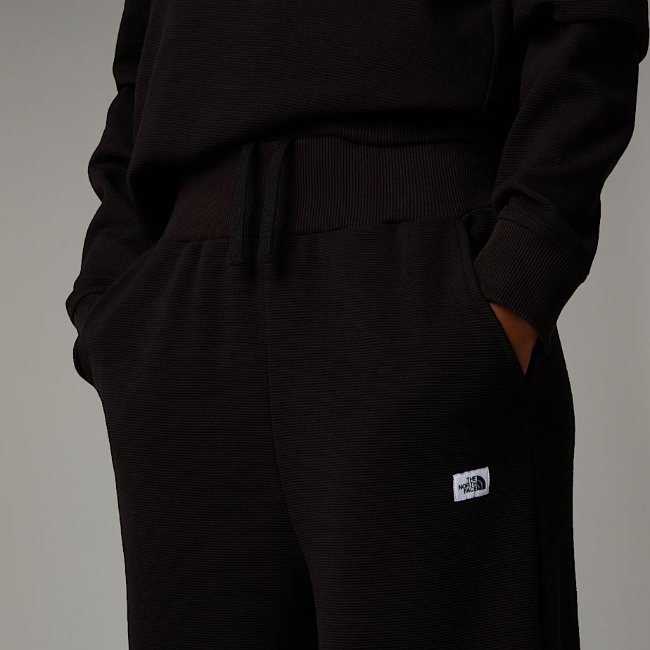 Pantalon Jogger The North Face Hoden Wide Leg Mujer Negros | NF0A50Y7S