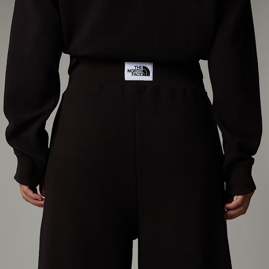Pantalon Jogger The North Face Hoden Wide Leg Mujer Negros | NF0A50Y7S