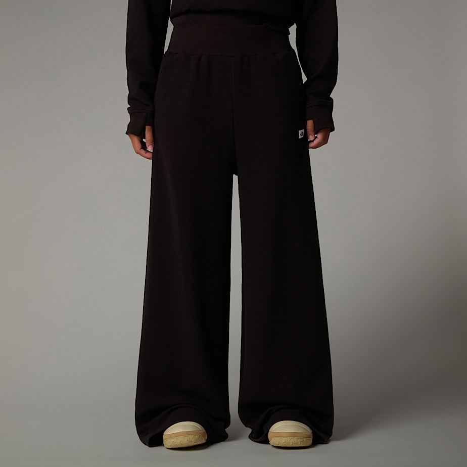Pantalon Jogger The North Face Hoden Wide Leg Mujer Negros | NF0A50Y7S
