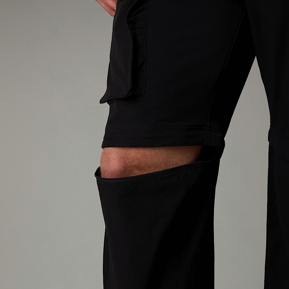 Pantalon The North Face Ancohuma Convertible Loose Hombre Negros | NF0A82N7W
