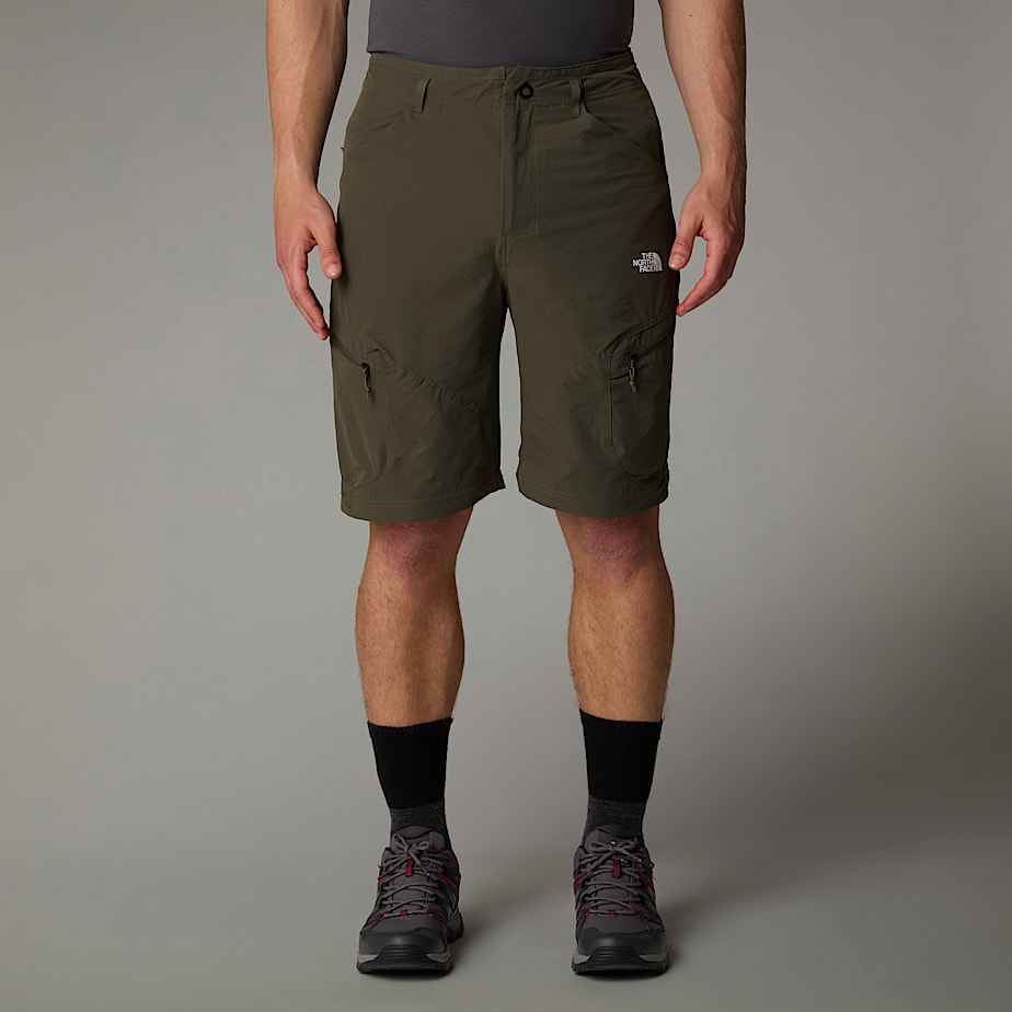 Pantalon The North Face Exploration Convertible Tapered Hombre Verde Oliva | NF0A06R0T