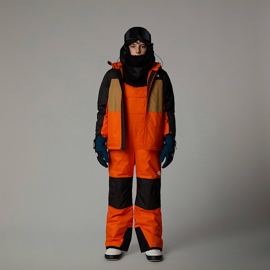 Pantalon The North Face Freedom Insulated Bib Niños Naranjas | NF0A29V9S