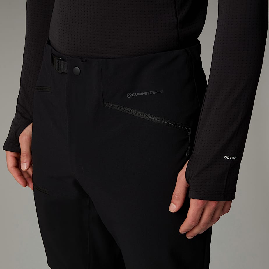 Pantalon The North Face Summit Chamlang Softshell Hombre Negros | NF0A81H7A