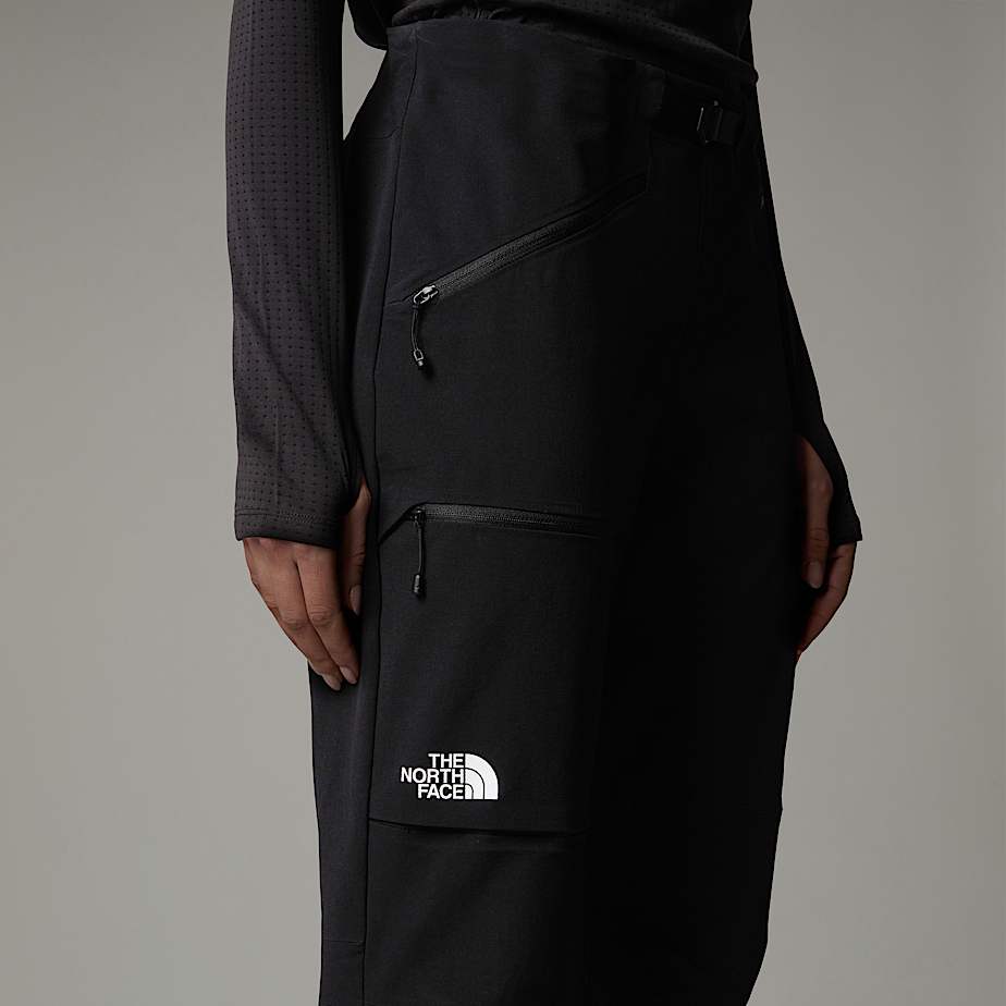 Pantalon The North Face Summit Chamlang Softshell Mujer Negros | NF0A11N2I